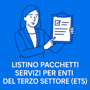 Listino Pacchetti Servizi per Enti del Terzo Settore (ETS)
